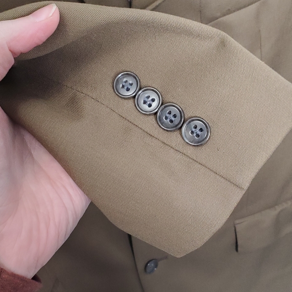 MICHAEL MICHAEL KORS Light Brown Wool Three Button Sports Coat 42 - Picture 11 of 16